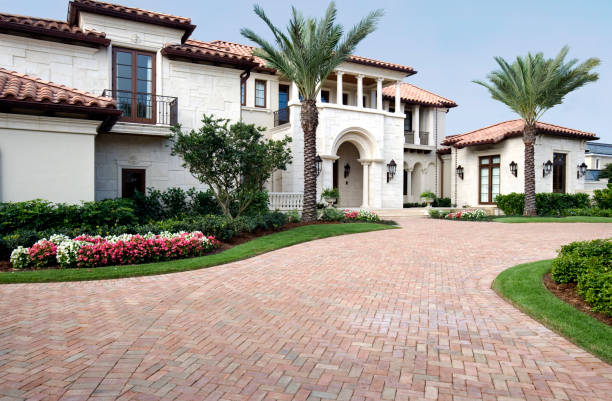 Residential Paver Driveway in Thornville, OH